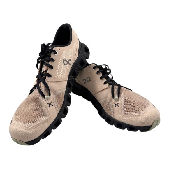 On Cloud Women's X3 Running 60-98694 Sneakers Shoes Size 10 In Light Pink Mesh - Picture 7 of 16